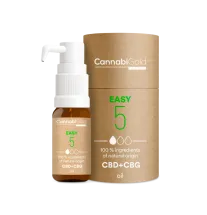 Cannabigold CannabiGold Öl Easy 5 % (4,5 % CBD, 0,5 % CBG), 600 mg, (1