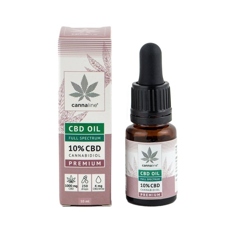 CANNALINE CBD-Hanföl 10%, 1000 mg, 10 ml