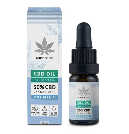 CANNALINE CBD-Hanföl 30%, 3000 mg, (10 ml)