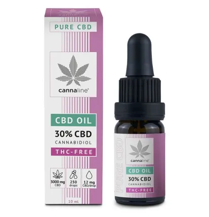 CANNALINE CBD-Hanföl OHNE THC 30%, 3000 mg, (10 ml)