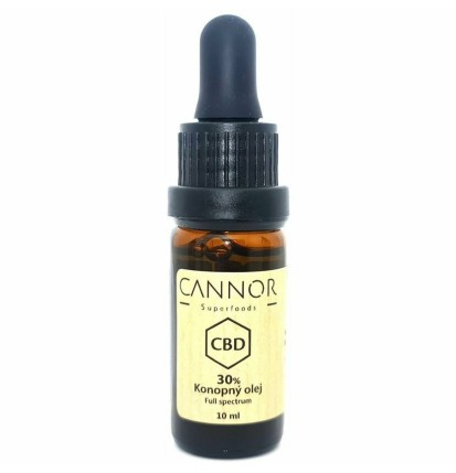 Cannor CBD Vollspektrum Hanföl 30%, 3000 mg, 10 ml