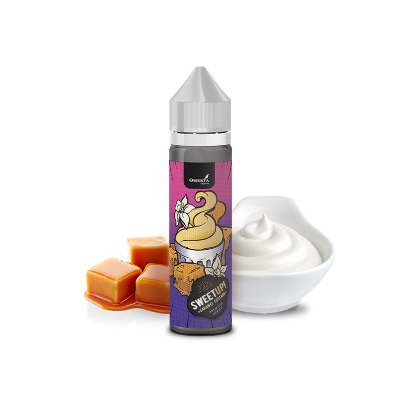 OMERTA LIQUIDS SWEETUP Caramel Custard Aroma 10ml