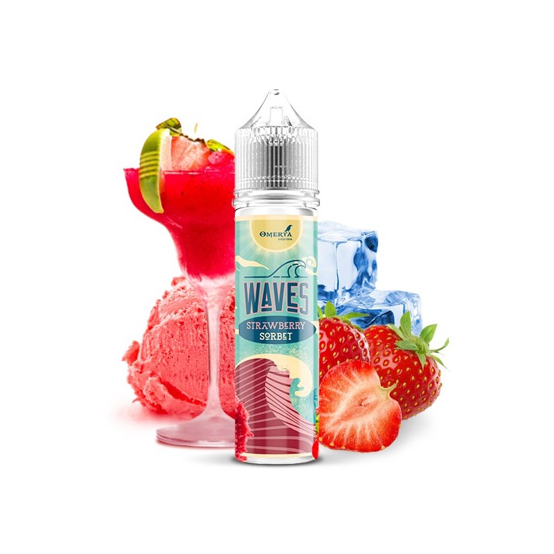 OMERTA LIQUIDS WAVES Strawberry Sorbet Aroma