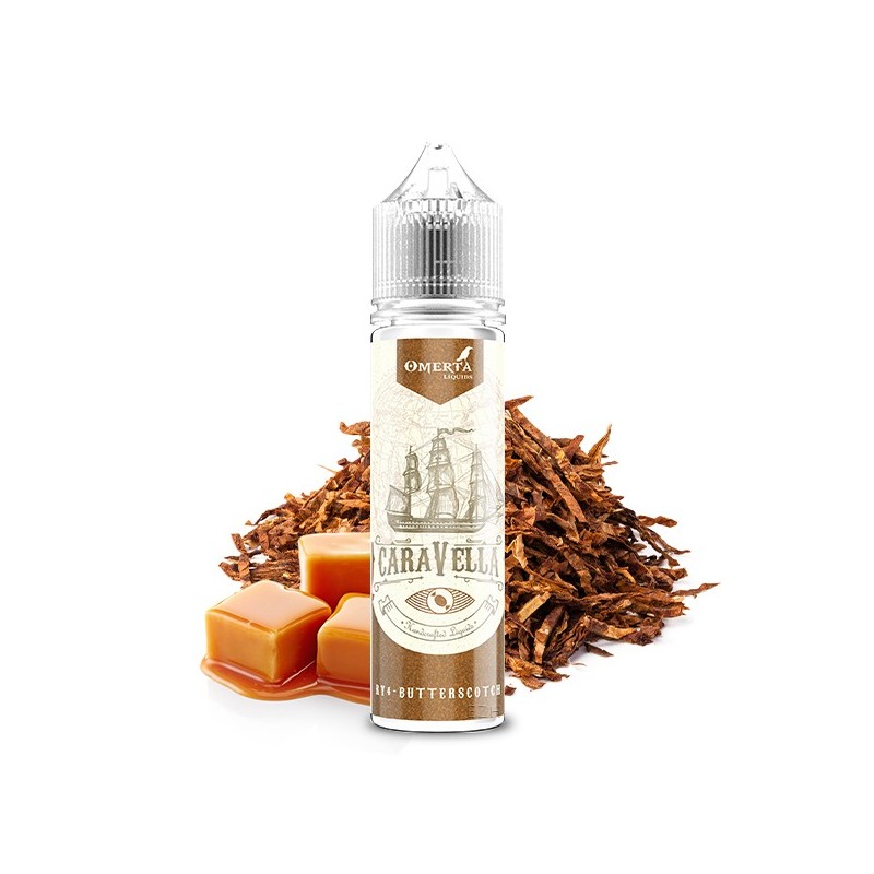 OMERTA LIQUIDS CARAVELLA RY4 Butterscotch Aroma