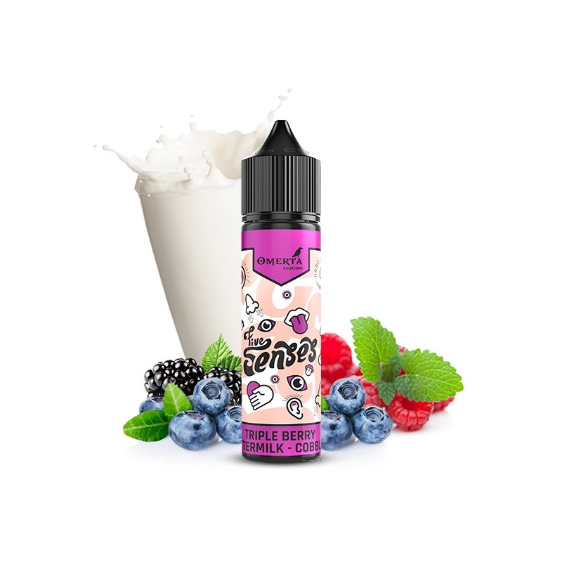 5-SENSES by Omerta Liquids Triple Berry - Buttermilk Cobbler Aroma 15ml