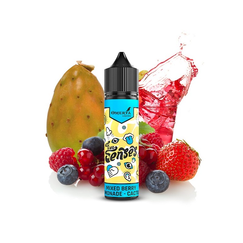 5-SENSES by Omerta Liquids Mixed Berry Lemonade Cactus Aroma 15ml