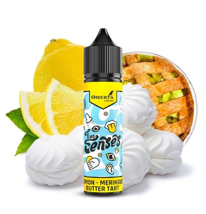 OMERTA LIQUIDS 5-SENSES by Omerta Liquids Lemon Meringue Butter Tart A