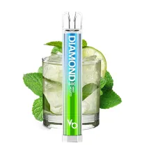 Vapes Bars Vapes Bars - Diamond 600 - Mint Mojito - 20mg/ml (Kindersic