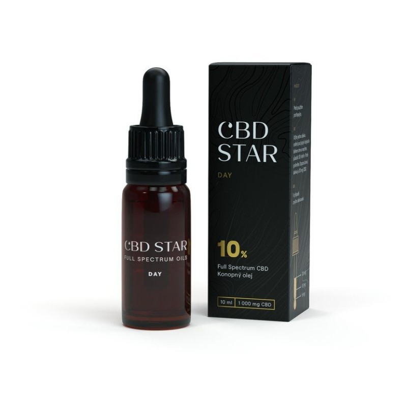 CBD Star Hanföl CBD DAY 10%, 10 ml, 1000 mg