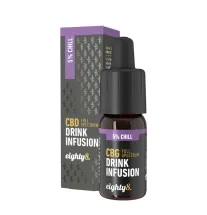 Eighty8 Eighty8 Sleep CBD tropfen, 5% CBD & CBG, 10 ml, 500 mg