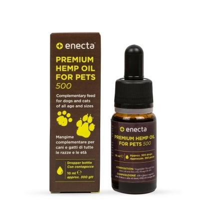 Enecta Enecta CBD Hanföl für Tiere 5%, 10 ml, 500 mg