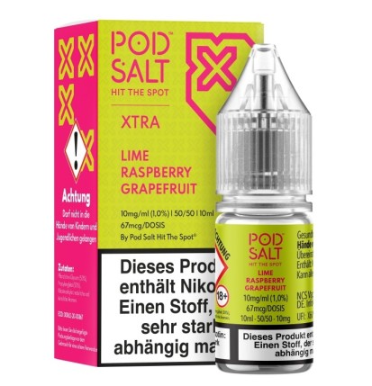 Pod Salt X Lime Grapefruit Raspberry Nikotinsalzliquid