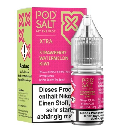 Pod Salt X Strawberry Watermelon Kiwi Nikotinsalzliquid