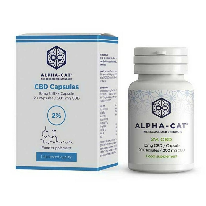 Alpha-CAT CBD-Hanfkapseln 20x20 mg, 400 mg