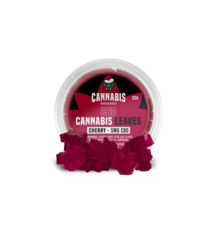 Cannabis Bakehouse Cannabis Bakehouse - CBD Gummy Leaves Cherry, 10 St