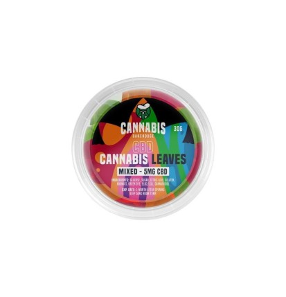 Cannabis Bakehouse Cannabis Bakehouse - CBD Gummy Leaves Mix, 10 Stück