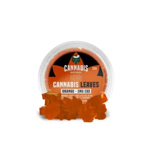 Cannabis Bakehouse Cannabis Bakehouse - CBD Gummy Leaves Orange, 10 St