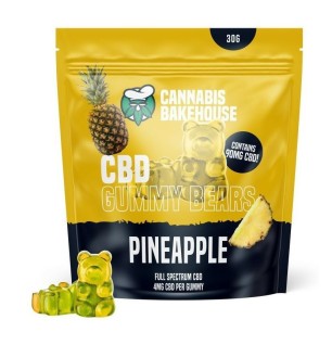 Cannabis Bakehouse Cannabis Bakehouse CBD Fruchtgummis Ananas, 30 g, 2