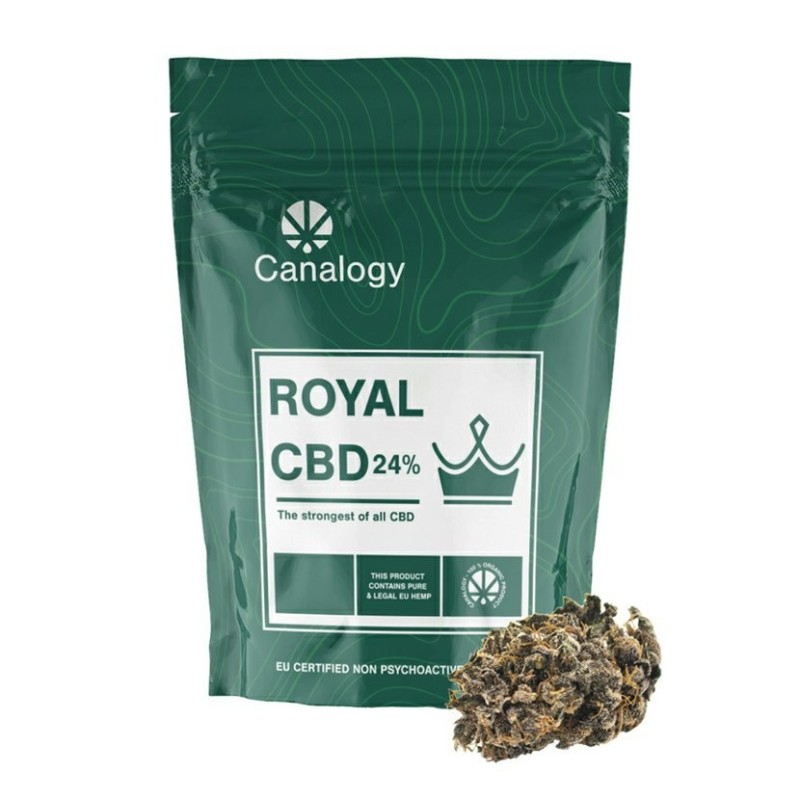 Canalogy CBD Hanf Blüten Royal 16%, (1 g - 1000 g)