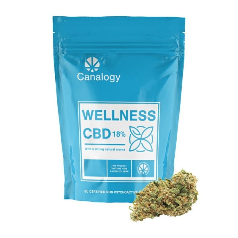 Canalogy CBD Hanfblüte Wellness 15 %, (1 g - 1000 g)