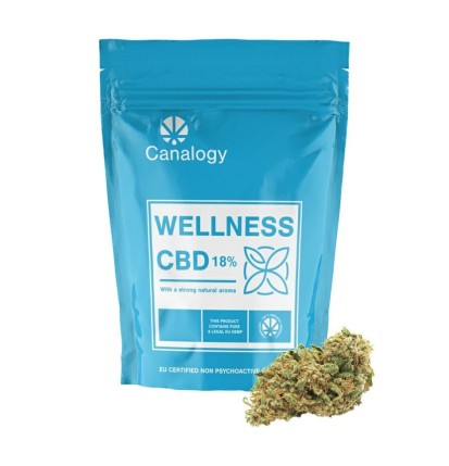 Canalogy CBD Hanfblüte Wellness 15 %, (1 g - 1000 g)