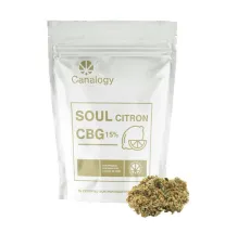 Canalogy Canalogy CBG Hanfblüte Soul Citron 16 %, (1 g - 1000 g)