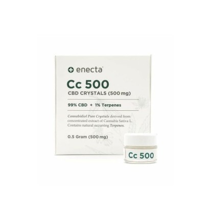 Enecta CBD Hanfkristalle (99%), 500 mg