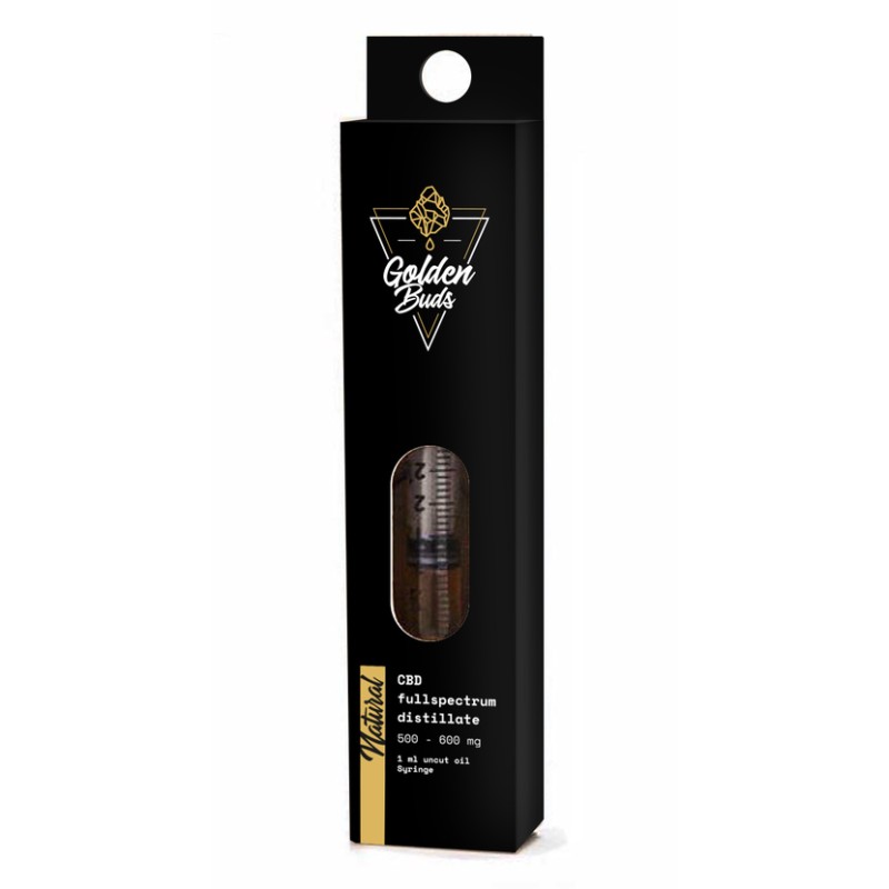 Golden Buds CBD Konzentrat Natural im Spender, 60%, 1 ml, 600 mg