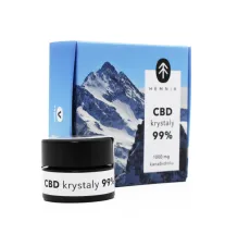 Hemnia Hemnia CBD Kristalle 99%, 1000 mg, 1 g