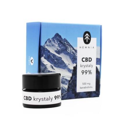 Hemnia CBD Kristalle 99%, 500 mg, 0,5 g