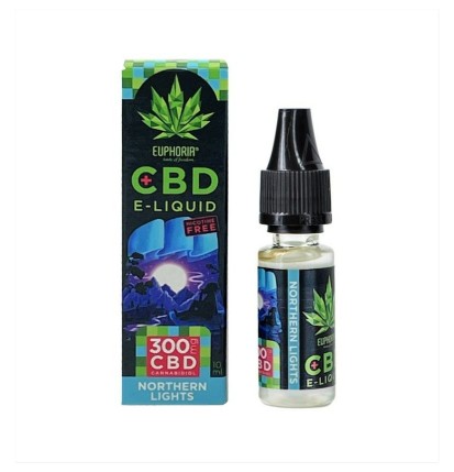 Euphoria CBD E-liquid Northern Lights 10ml, 300mg CBD