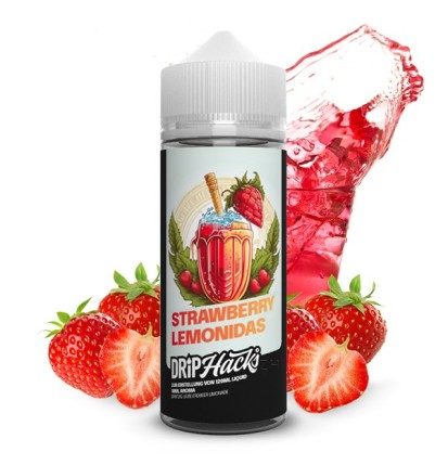 Drip Hacks Drip Hacks - Strawberry Lemonidas - 10ml Aroma (Longfill) /