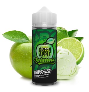 Drip Hacks Drip Hacks - Green Apple Splatters - 10ml Aroma (Longfill) 