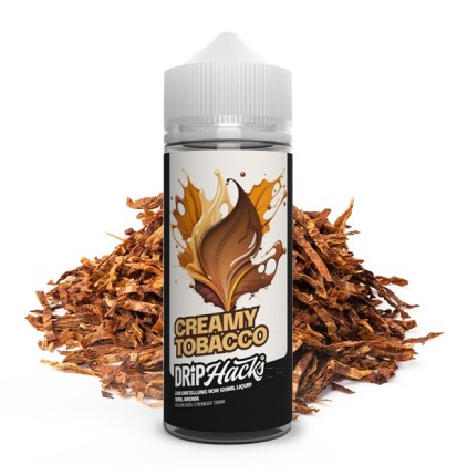 Drip Hacks - Creamy Tobacco - 10ml Aroma (Longfill) // Steuerware