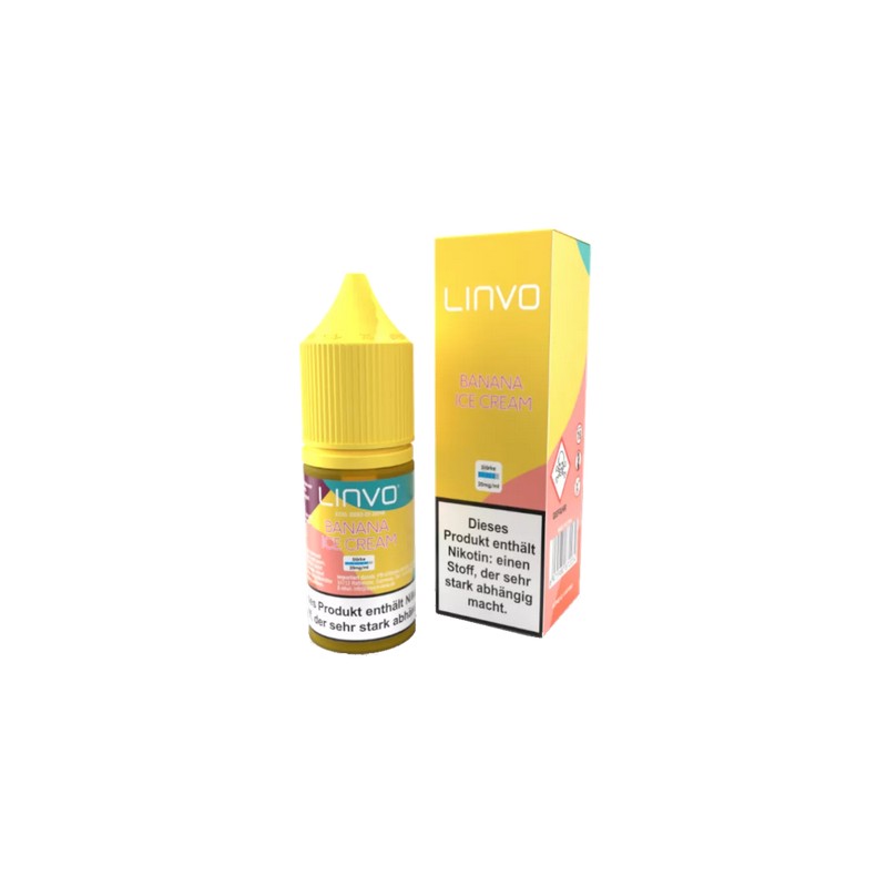 Linvo - Banana Ice Cream - Nikotinsalz Liquid