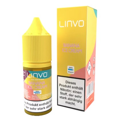 Linvo Bar Linvo - Banana Ice Cream - Nikotinsalz Liquid