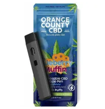 Orange County CBD Orange County CBD Vape Pen Blueberry Muffin, 600mg C