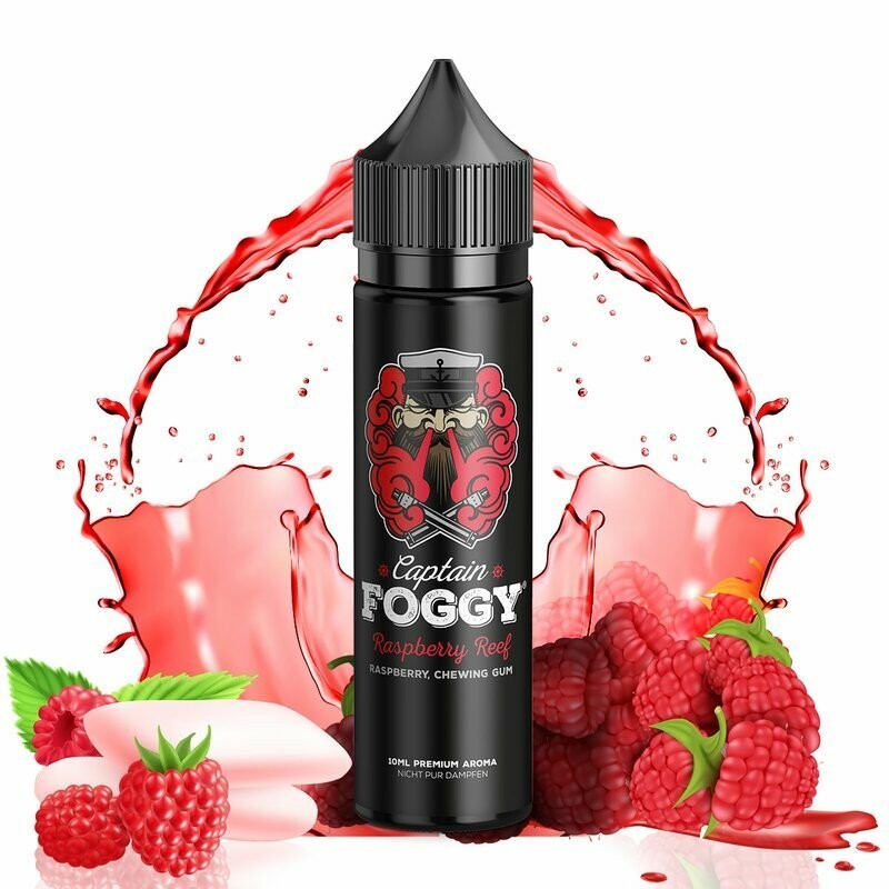 Captain Foggy - Raspberry Reef - 10ml Aroma (Longfill)