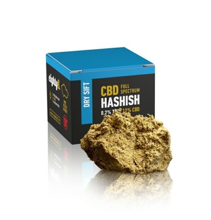 Eighty8 Eighty8 Dry Sift Hash 12 % CBD, THC 0,2%, 1g