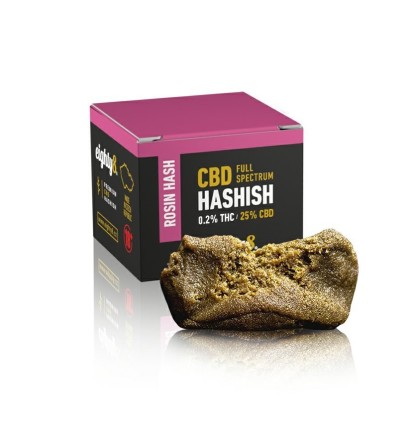 Eighty8 Eighty8 Rosin Hash 25 % CBD, THC 0,2%, 1g