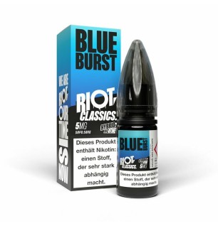 Riot Squad Riot Salt - Classics - Blue Burst - Hybrid Nic Salt - 10ml