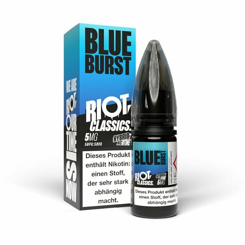 Riot Salt - Classics - Blue Burst - Hybrid Nic Salt - 10ml