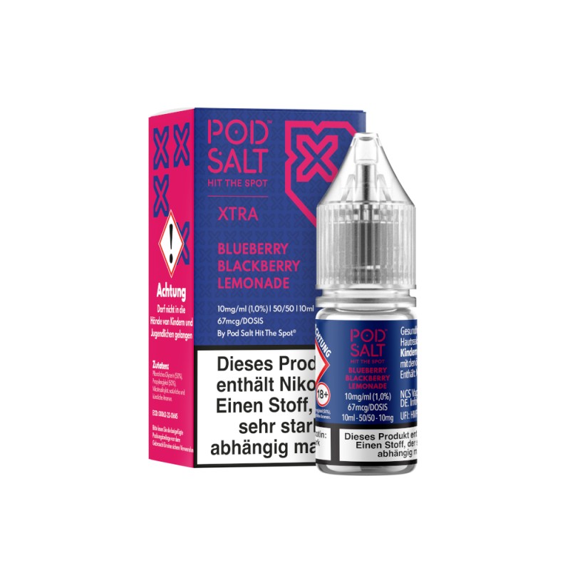 Pod Salt X Blueberry Blackberry Lemonade Nikotinsalzliquid