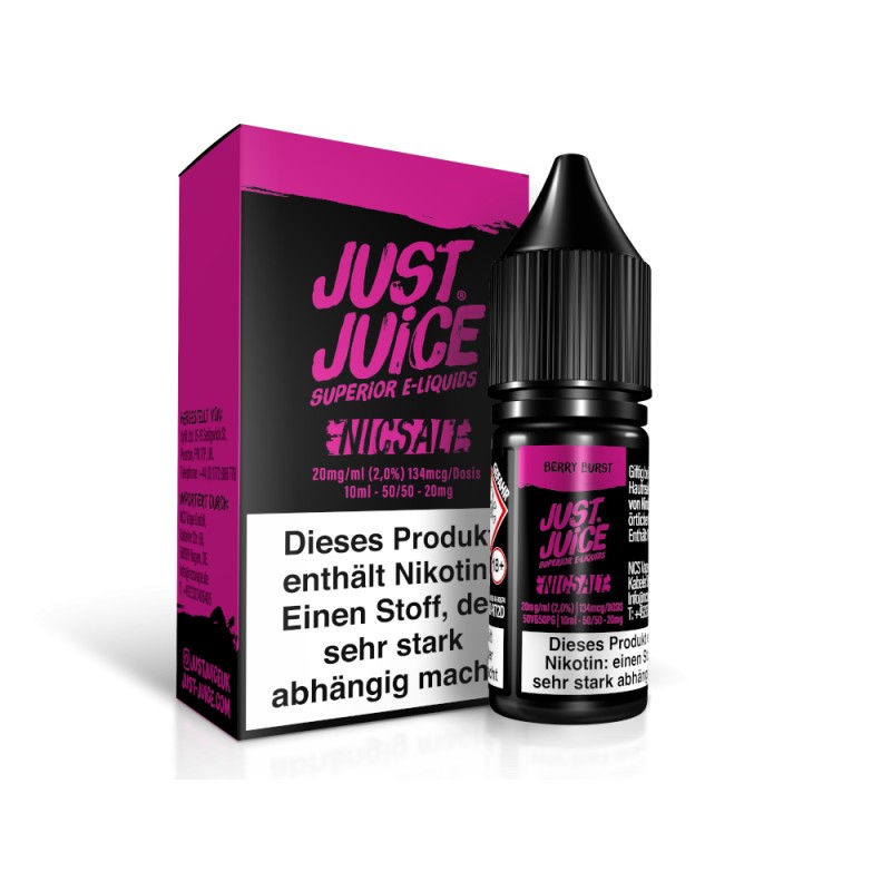 Just Juice - Berry Burst - Nikotinsalz Liquid