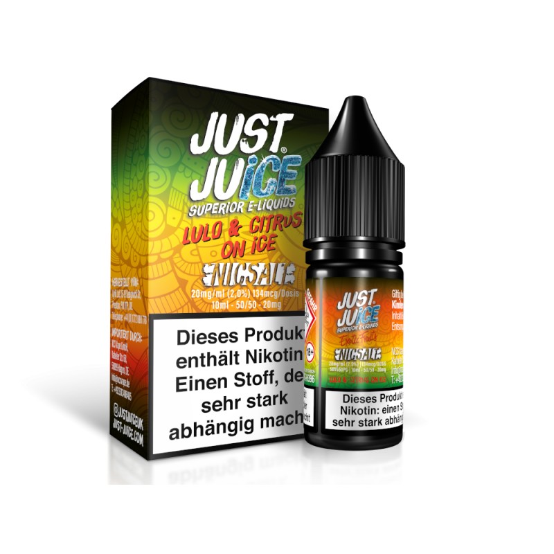 Just Juice - Lulo & Citrus on Ice - Nikotinsalz Liquid