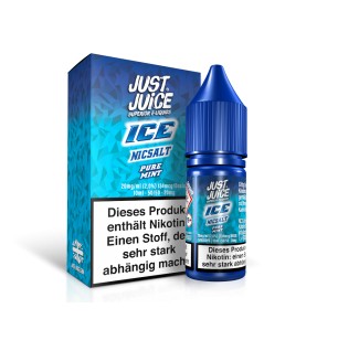 Just Juice Just Juice - Pure Mint Ice - Nikotinsalz Liquid