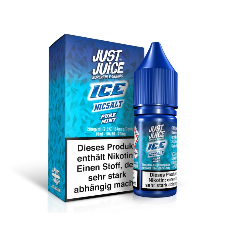 Just Juice - Pure Mint Ice - Nikotinsalz Liquid