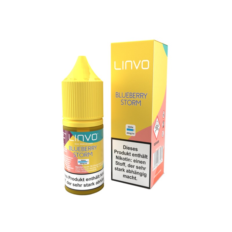 Linvo - Blueberry Storm - Nikotinsalz Liquid