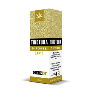 CBDex CBDex Tinctura D-FORTE 10%, 10 ml