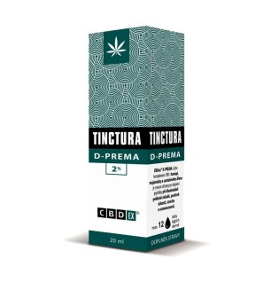 CBDex CBDex Tinctura D-PREMA 2% 20 ml